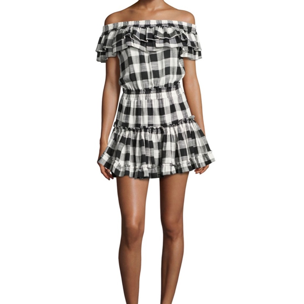 Misa Los Angeles off the shoulder dress